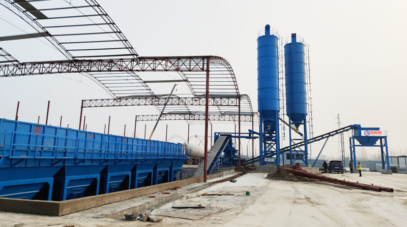 1000T/h Stabilized soil mixing plant  successfully delivered to customer.